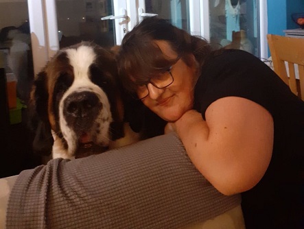 Denise and st bernard